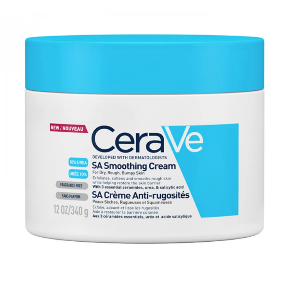 CeraVe Salicylic Acid Smoothing Cream for Rough and Dry Skin 340g