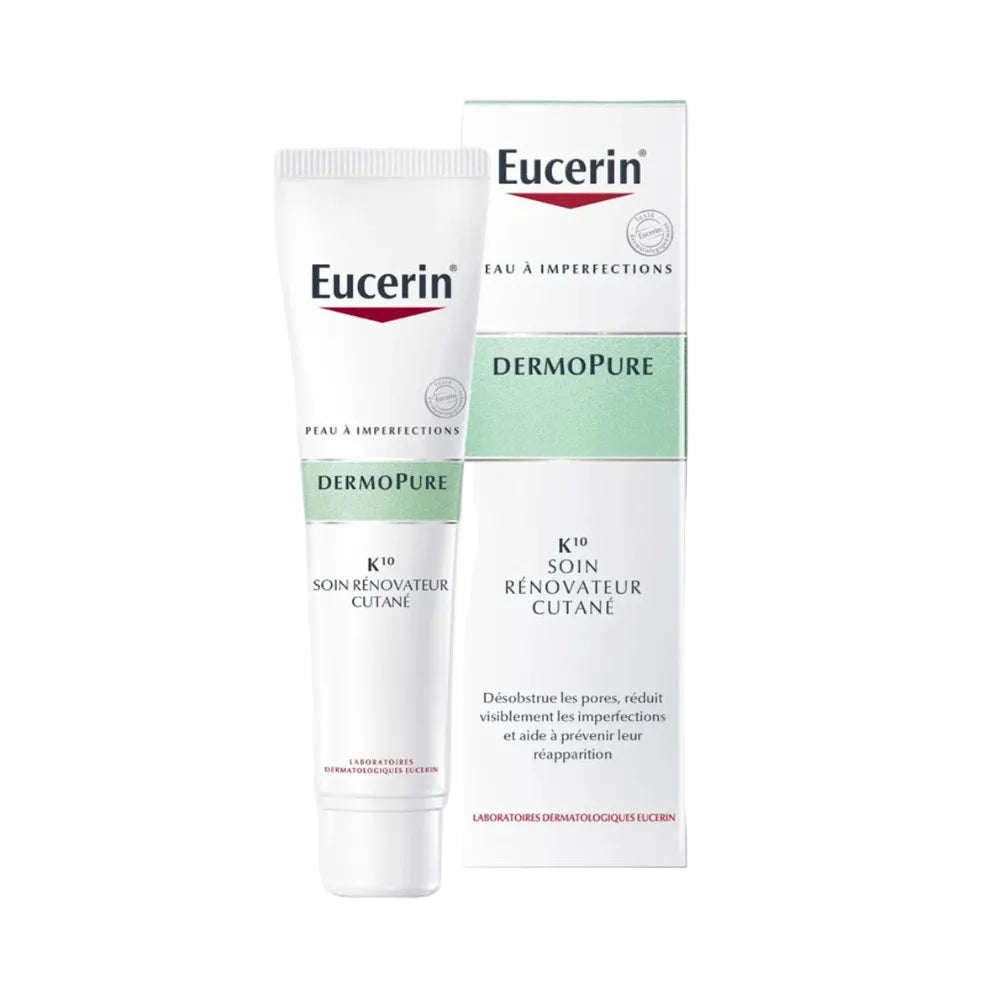 Eucerin DermoPurifyer Cream for reducing
pores and acne