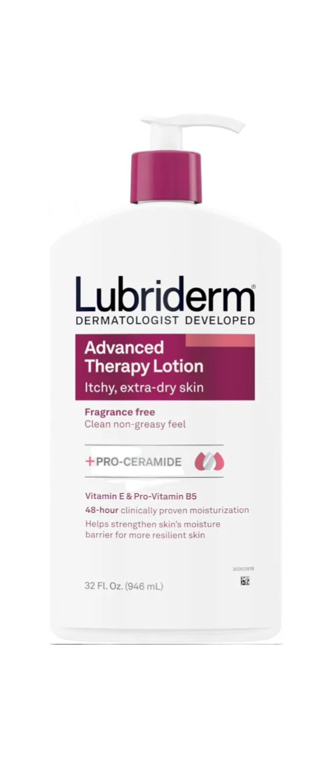 Lubriderm Advanced therapy lotion