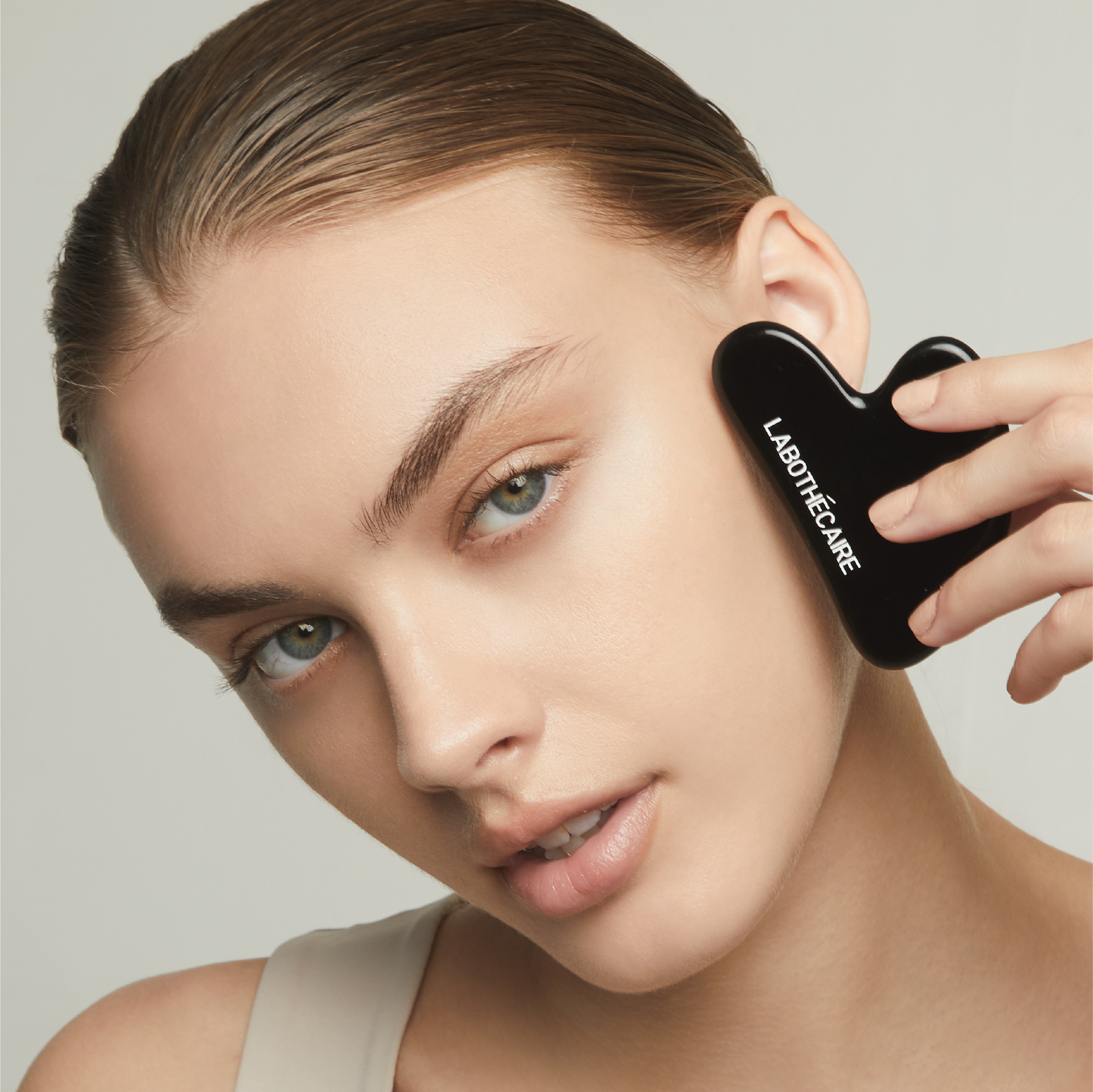 Labothecaire Gua Sha with Model