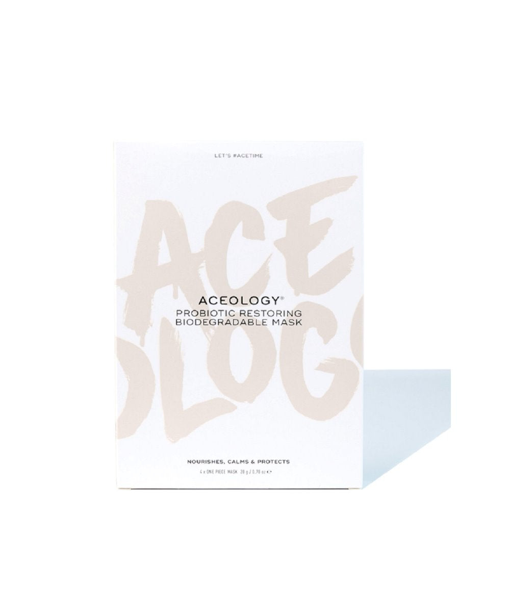 Aceology Probiotic Restoring Biodegradable Mask (4 pack)