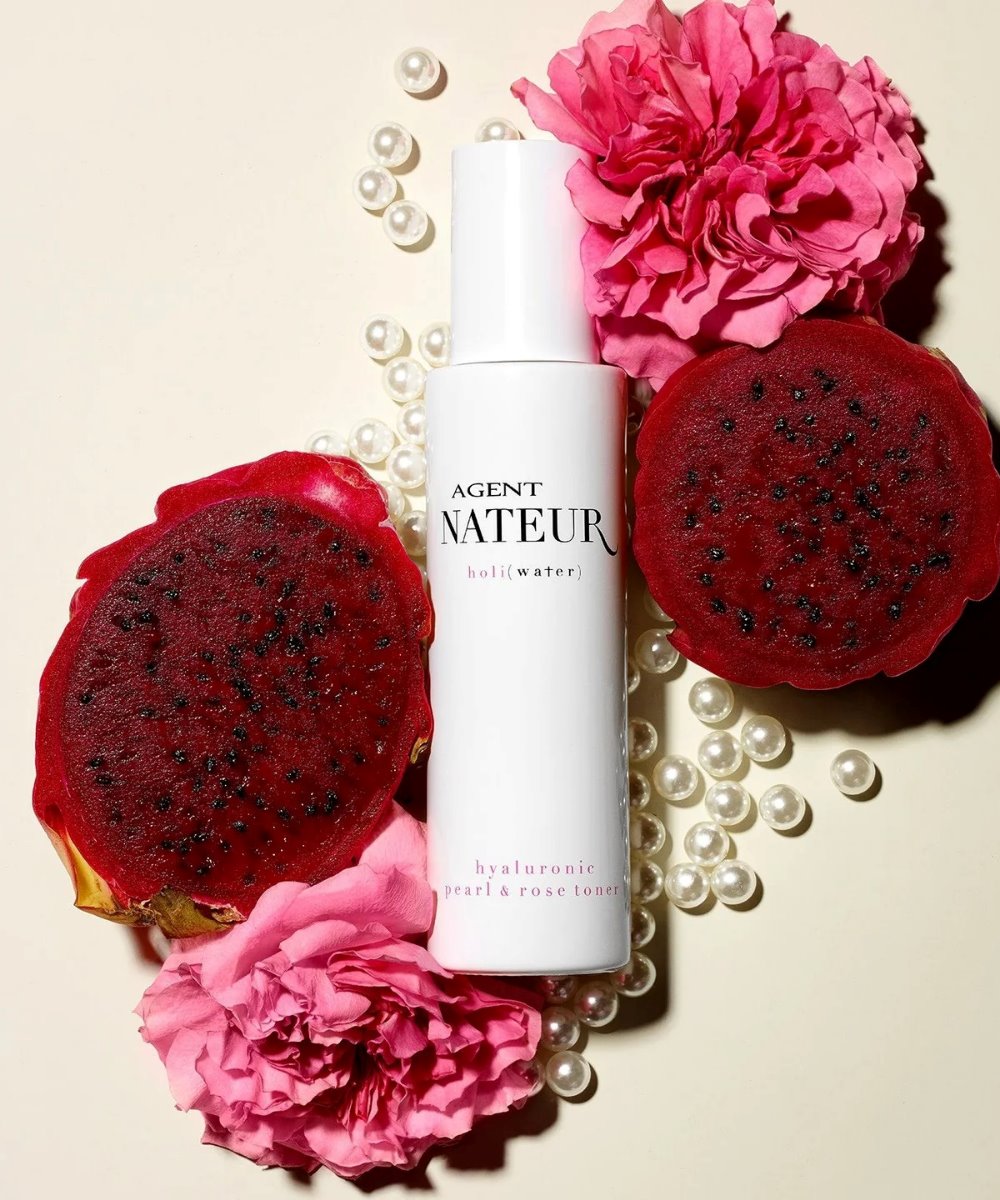 Agent Nateur Holi (water) Pearl and Rose Hyaluronic Essence