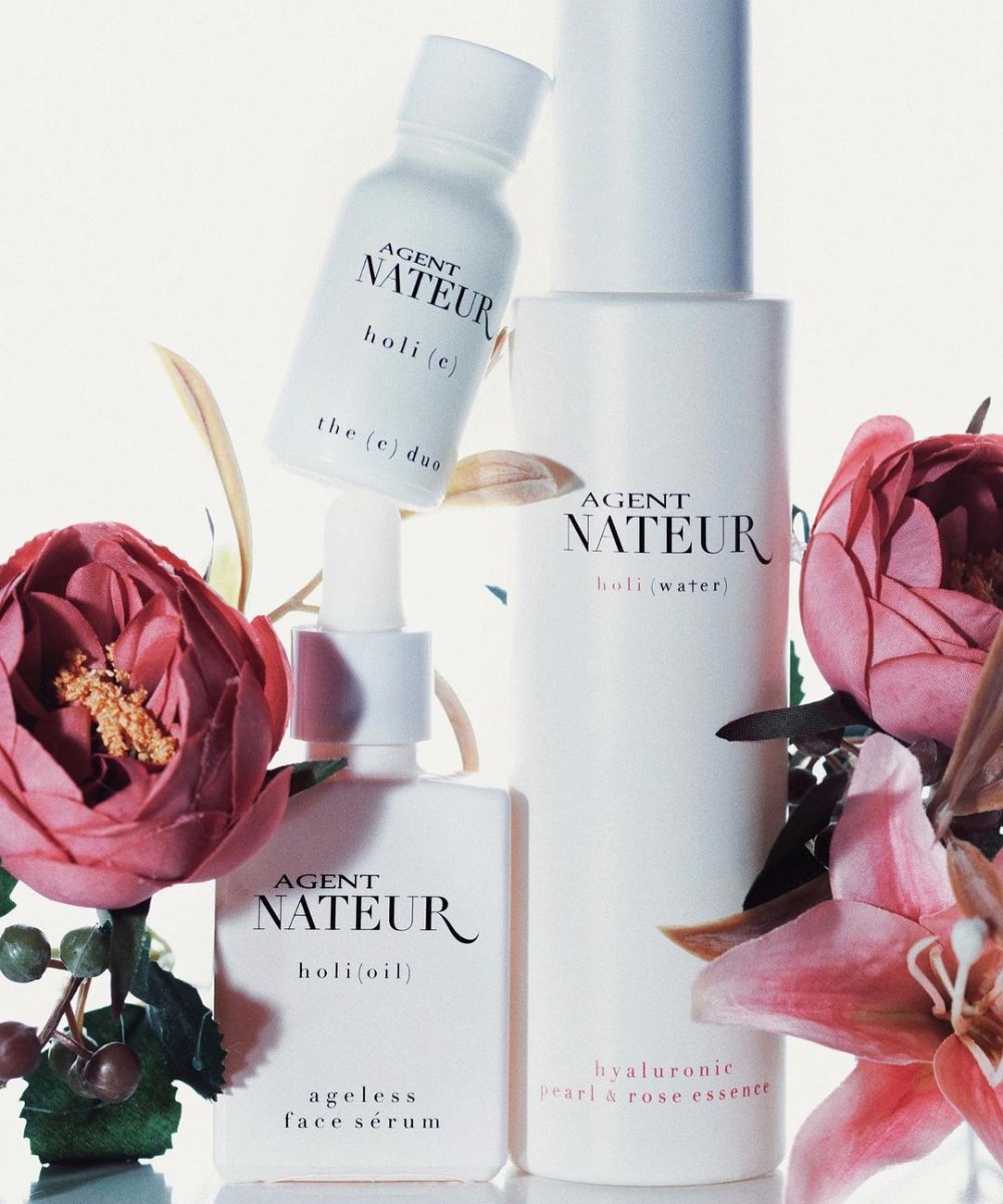 Agent Nateur Holi (water) Pearl and Rose Hyaluronic Essence