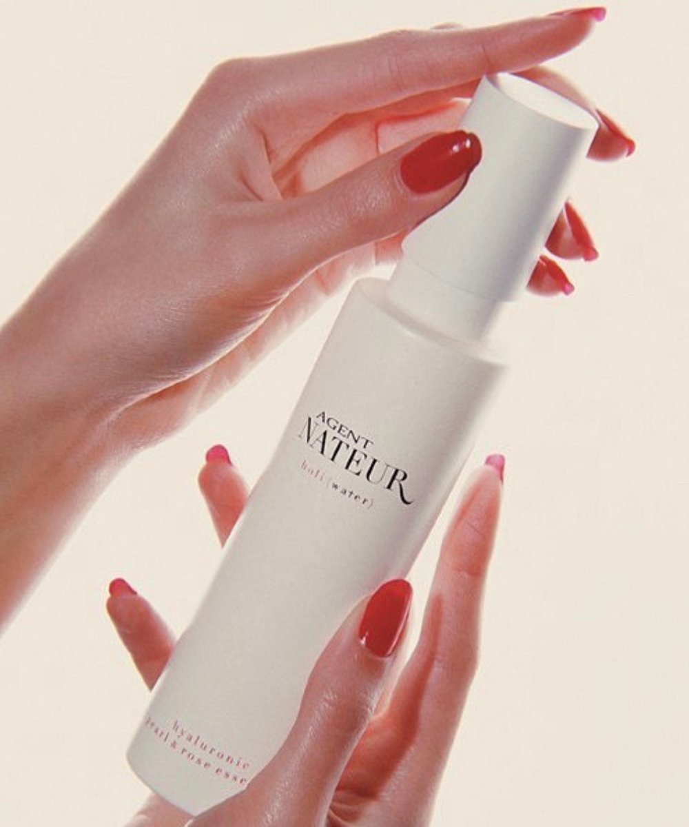 Agent Nateur Holi (water) Pearl and Rose Hyaluronic Essence
