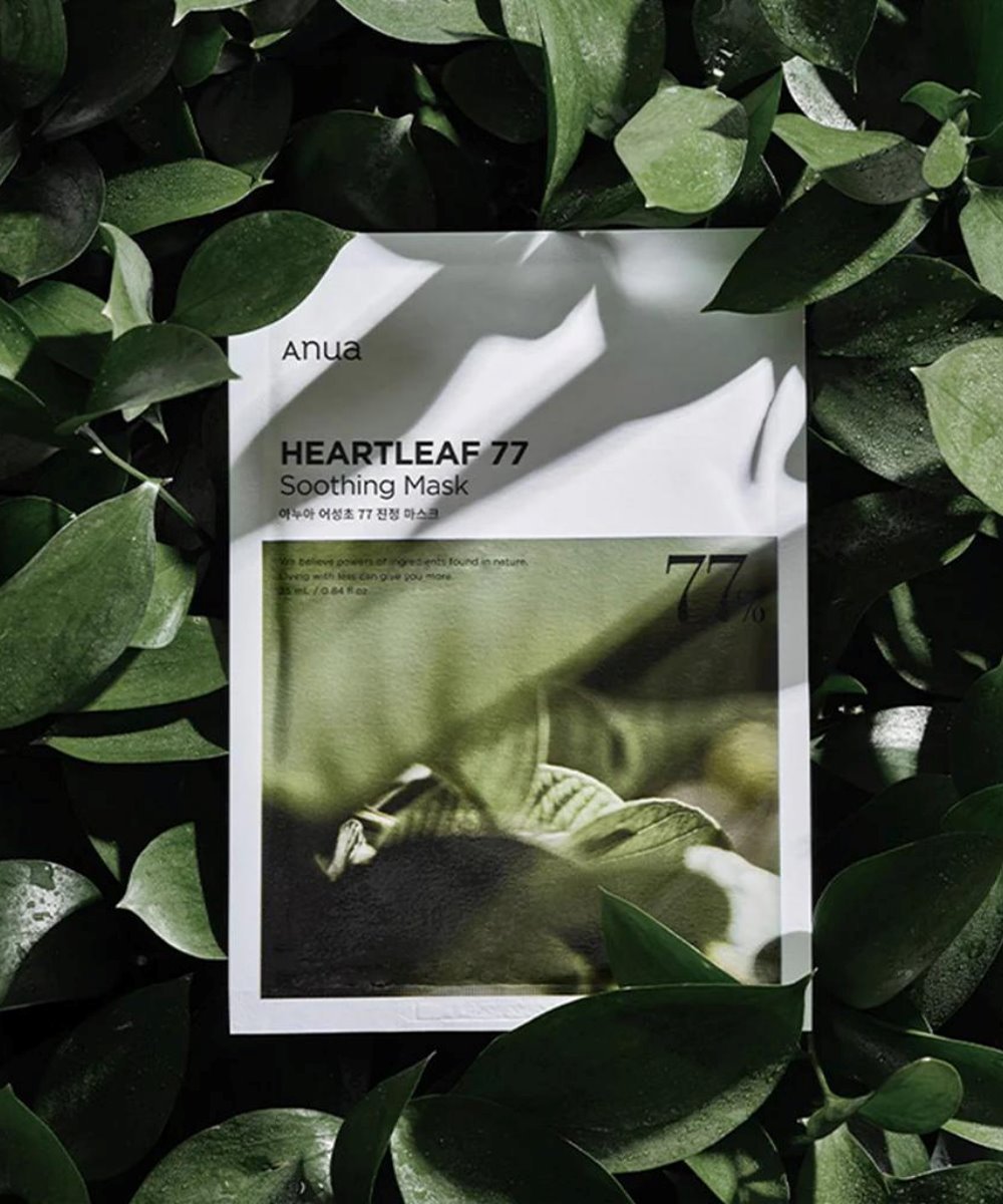 Anua Heartleaf 77 Soothing Sheet Mask - Set of 10