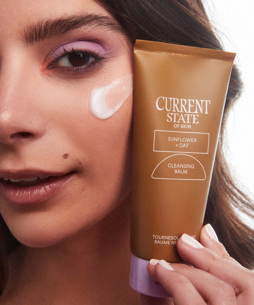 Current State of Skin Sunflower + Oat Melting Cleansing Balm