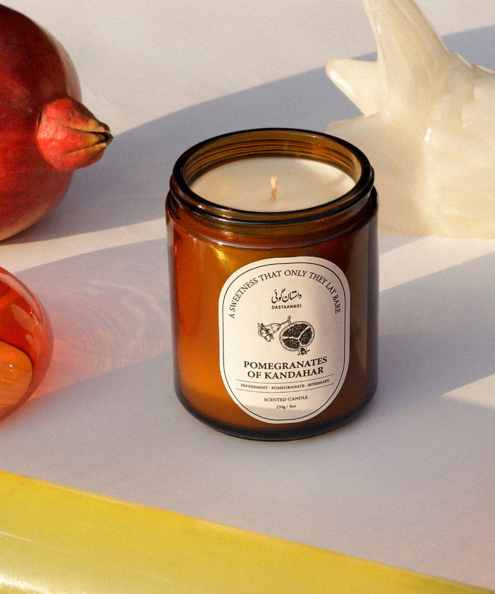 Dastaangoi Pomegranates of Kandahar Scented Candle