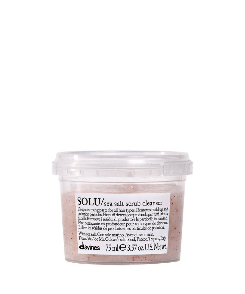 Davines SOLU Sea Salt Scalp Scrub - Travel