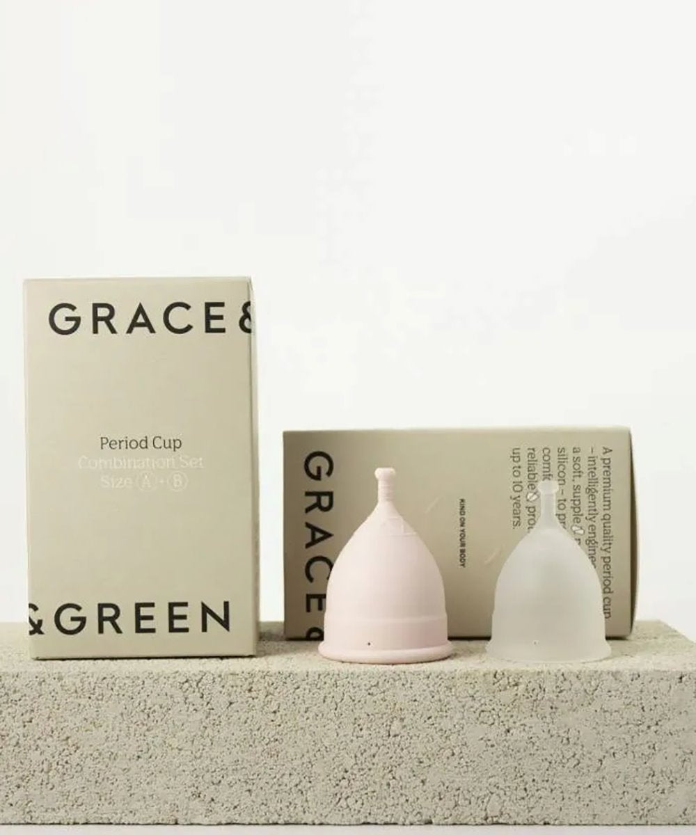 Grace & Green Period Cup Combination Set Size A+B