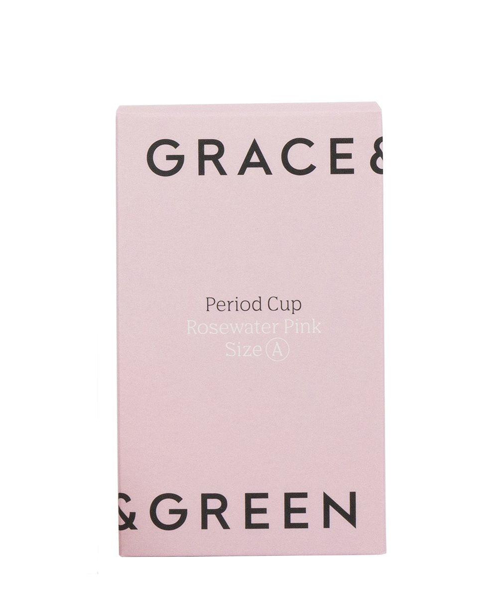 Grace & Green Period Cup Size A - Rosewater Pink