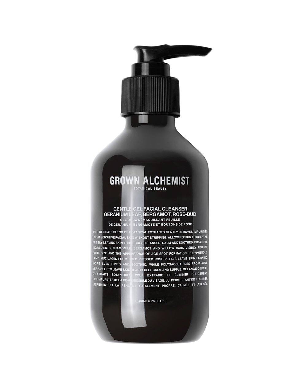 Grown Alchemist Gentle Gel Cleanser (Geranium Leaf, Bergamot and Rose-Bud)
