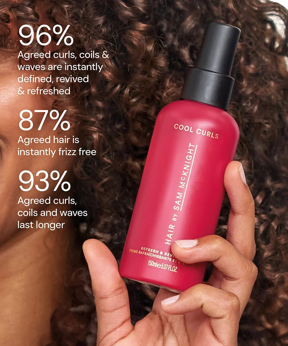 Hair by Sam McKnight Cool Curls Refresh & Revive Mist