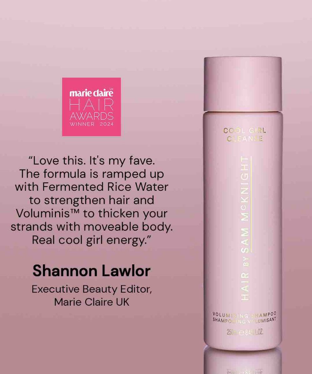 Hair by Sam McKnight Cool Girl Volume Cleansing Shampoo