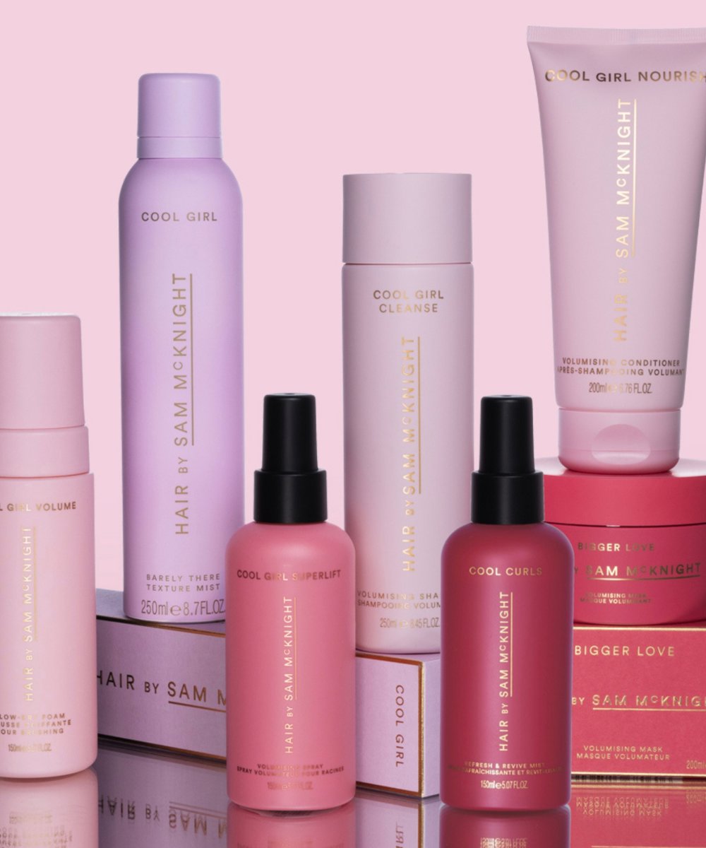Hair by Sam McKnight Cool Girl Volume Cleansing Shampoo