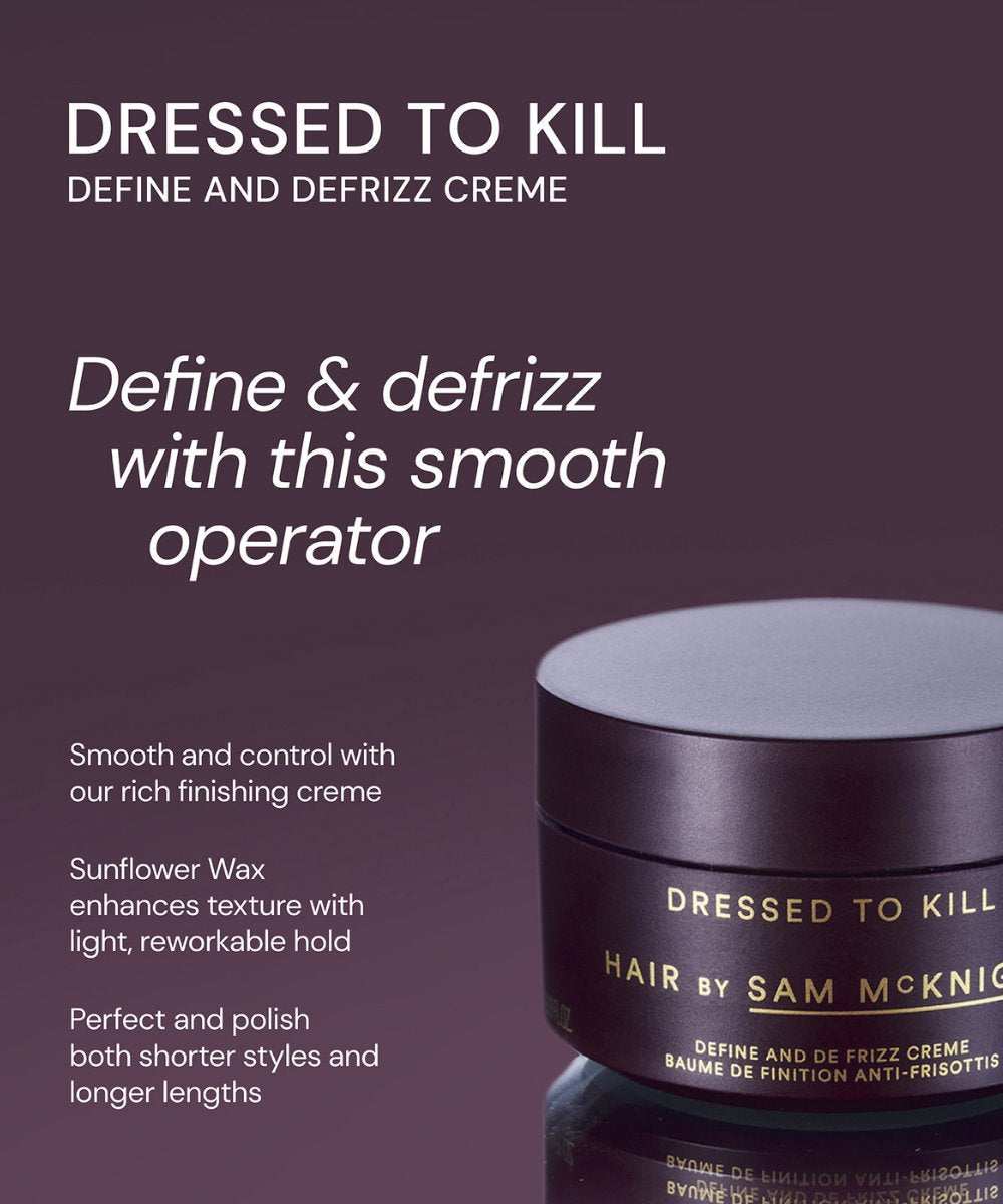 Hair by Sam McKnight Dressed to Kill Define & Defrizz Creme
