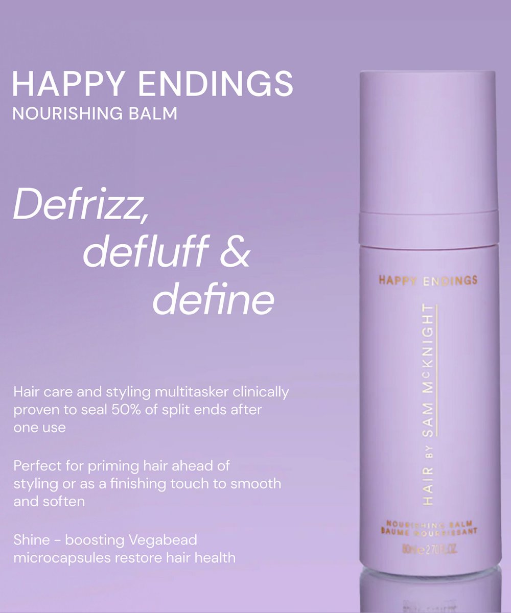 Hair by Sam McKnight Happy Endings Nourishing Balm
