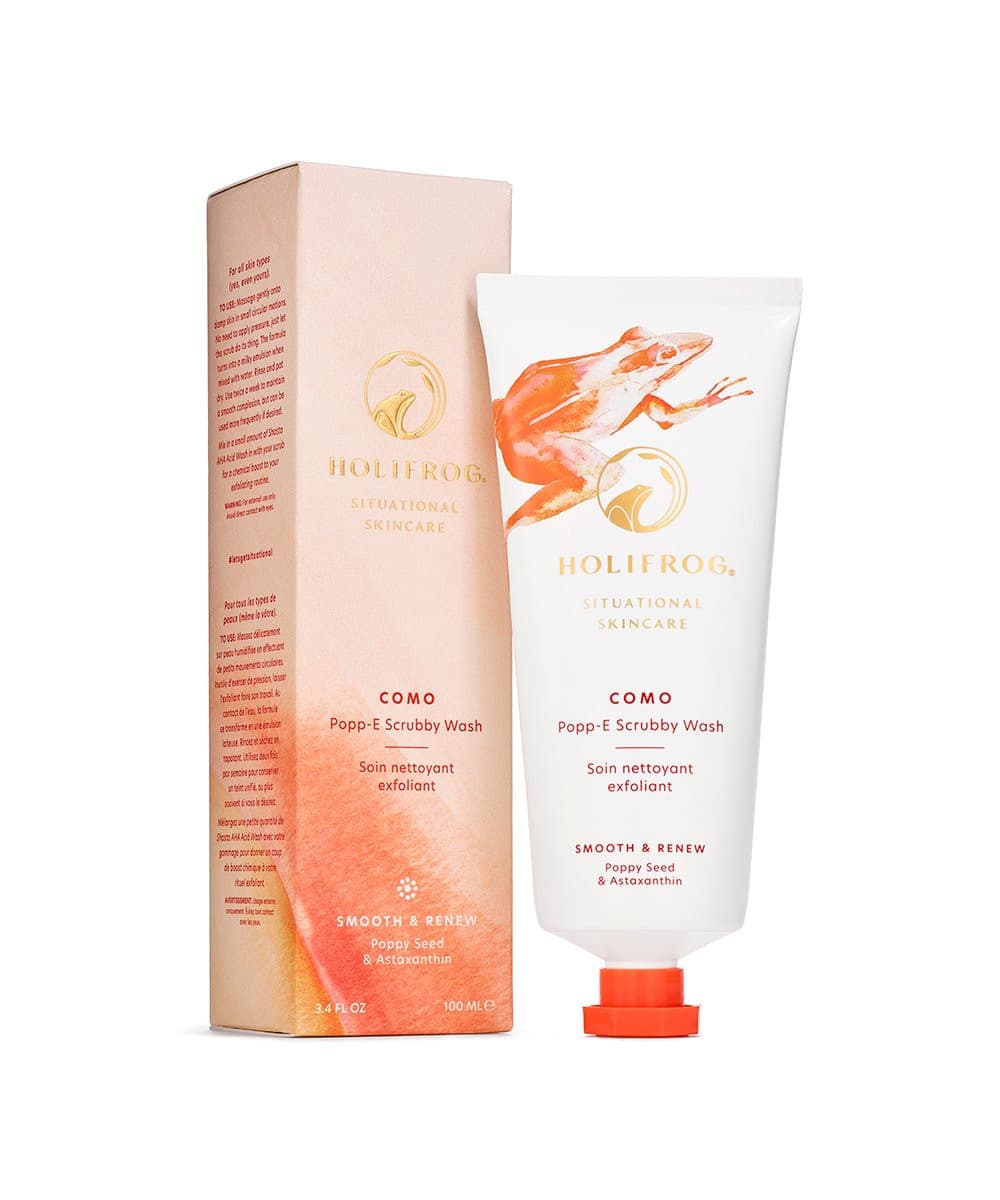 HoliFrog Como Popp-E Renewal Scrubby Wash