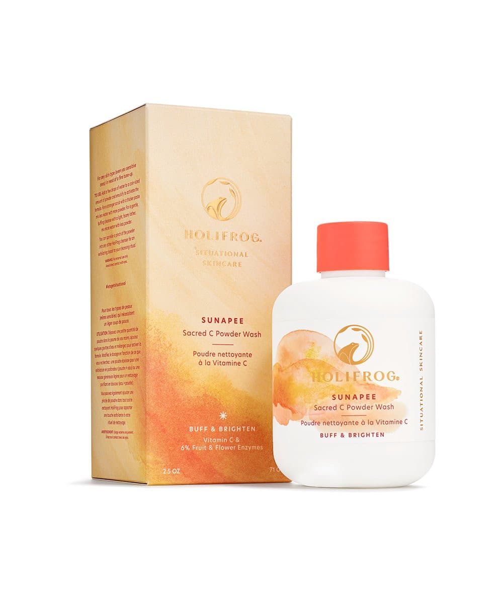 HoliFrog Sunapee Sacred-C Brightening Powder Wash