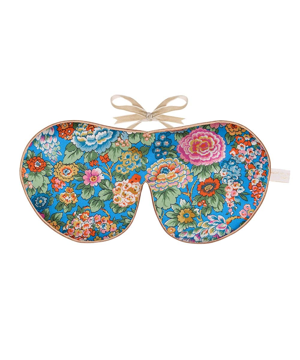Holistic Silk Anti-Ageing Silk Eye Mask - Elysian Day Print