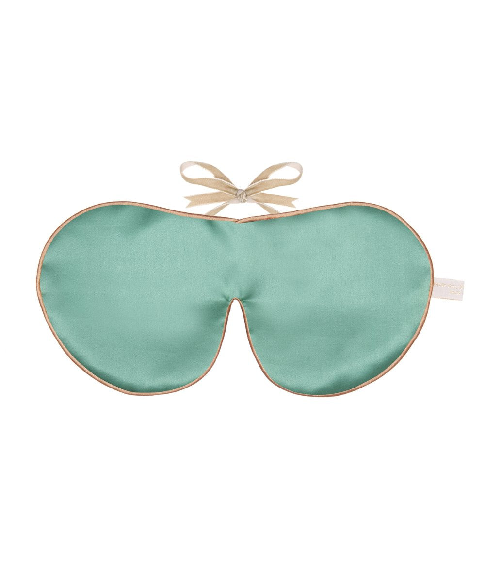 Holistic Silk Anti-Ageing Silk Eye Mask - Plain Jade