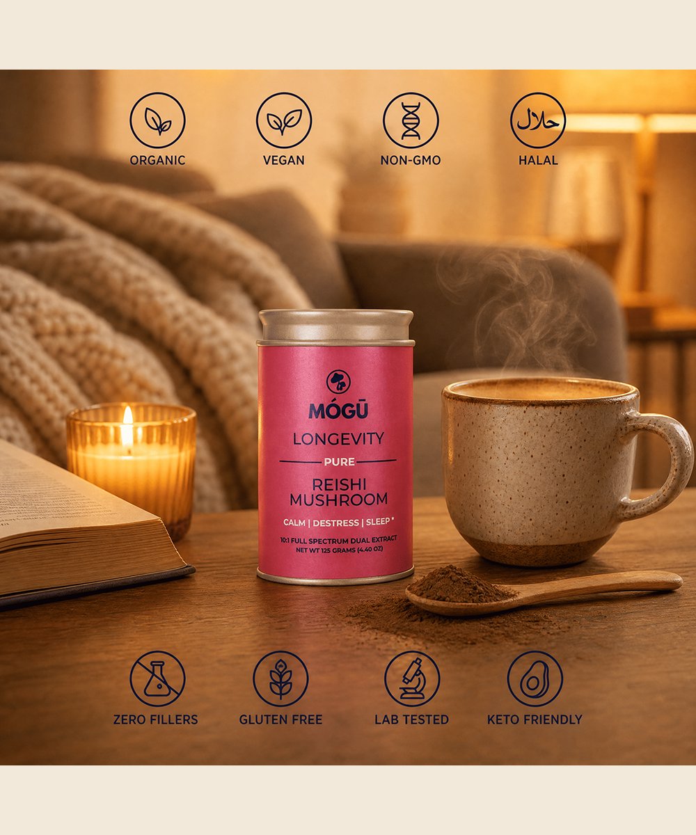 Mogu Mushrooms Longevity Organic Reishi Mushroom