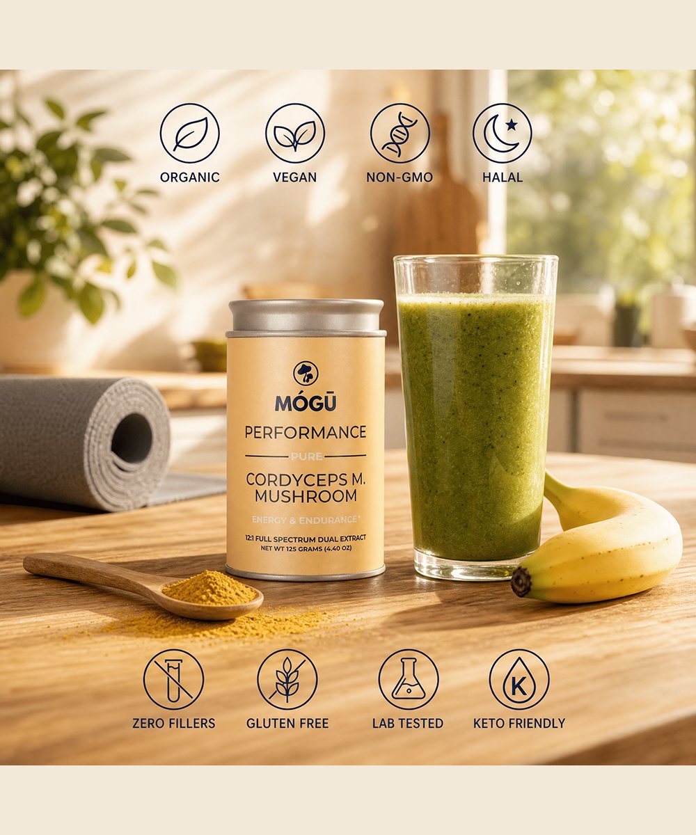 Mogu Mushrooms Performance Organic Cordyceps Militaris
