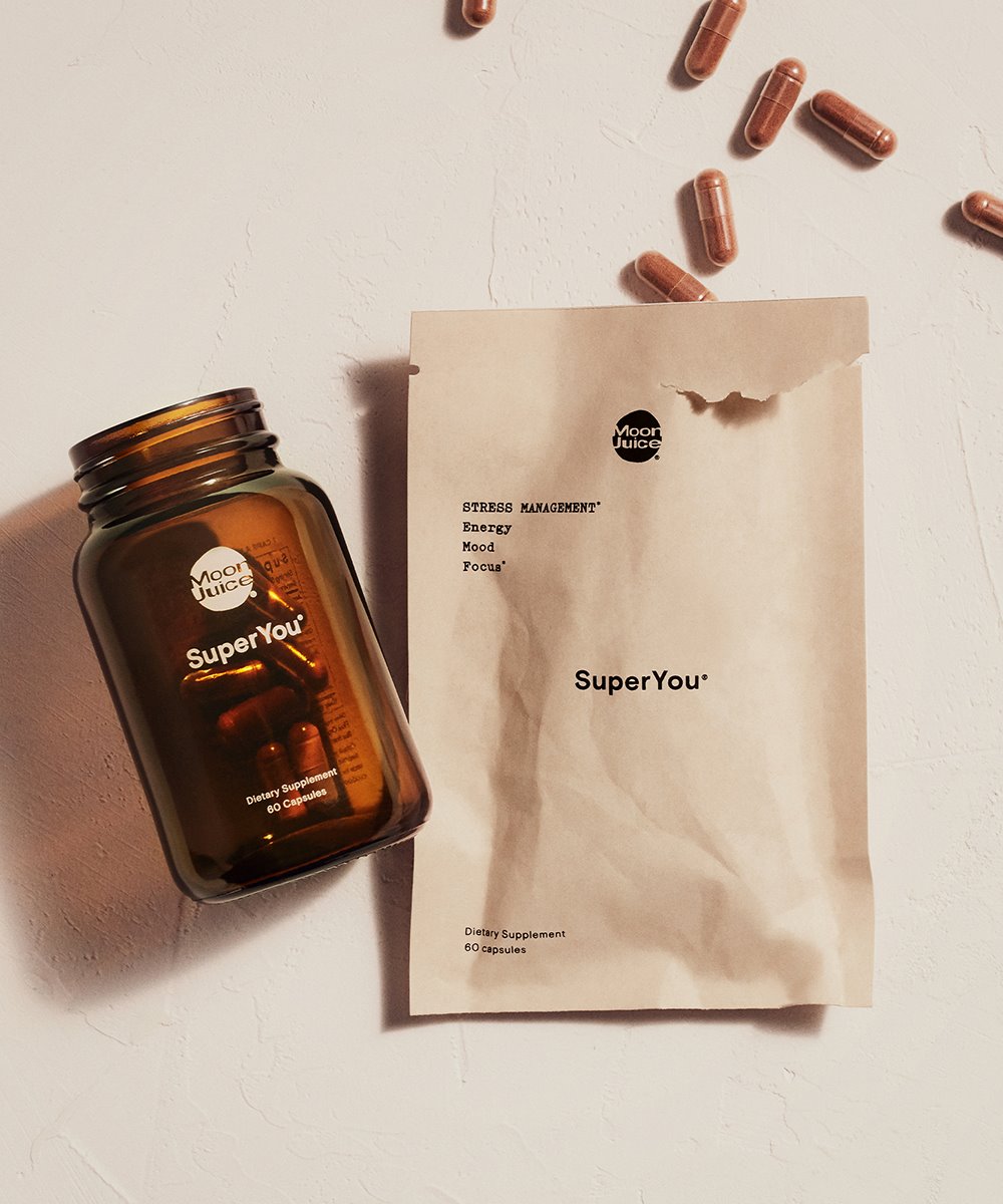 Moon Juice SUPERYOU Adaptogen Supplement 30 Day Refill Sleeve