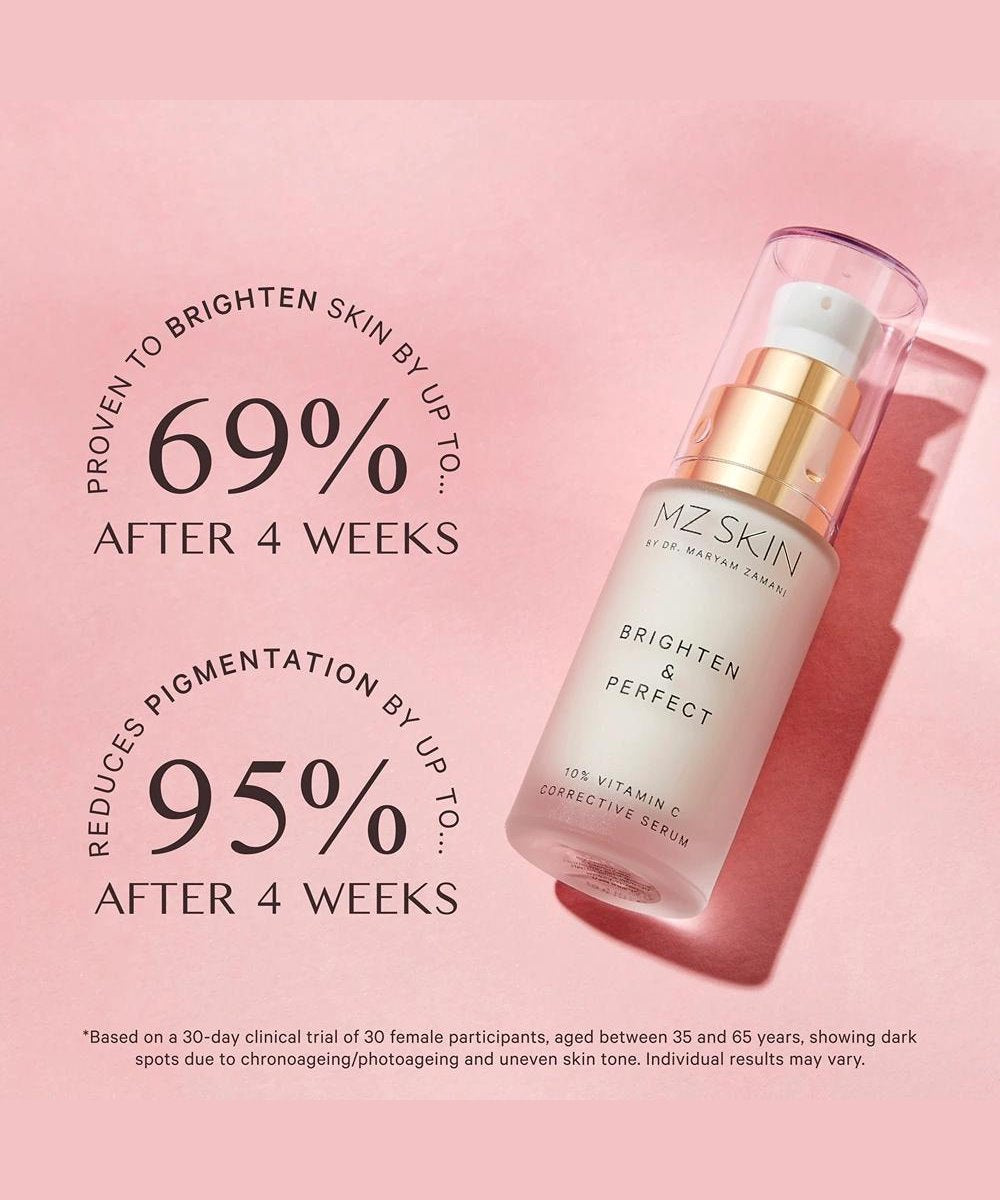 MZ Skin Brighten & Perfect 10% Vitamin C Corrective Serum