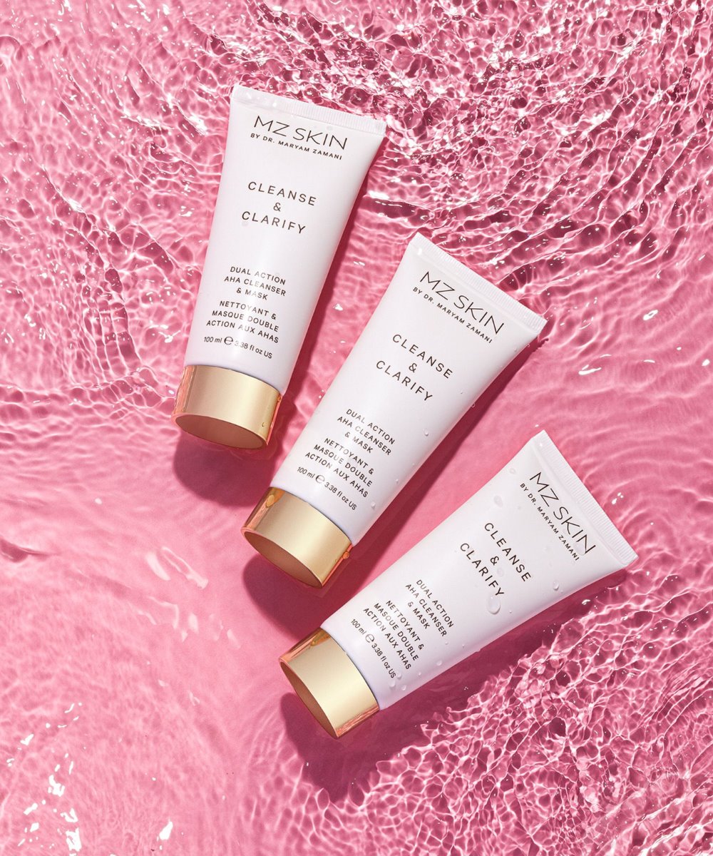 MZ Skin Cleanse & Clarify Dual Action AHA Cleanser & Mask