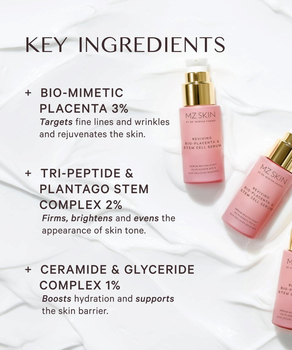 MZ Skin Reviving Bio-Placenta & Stem Cell Serum