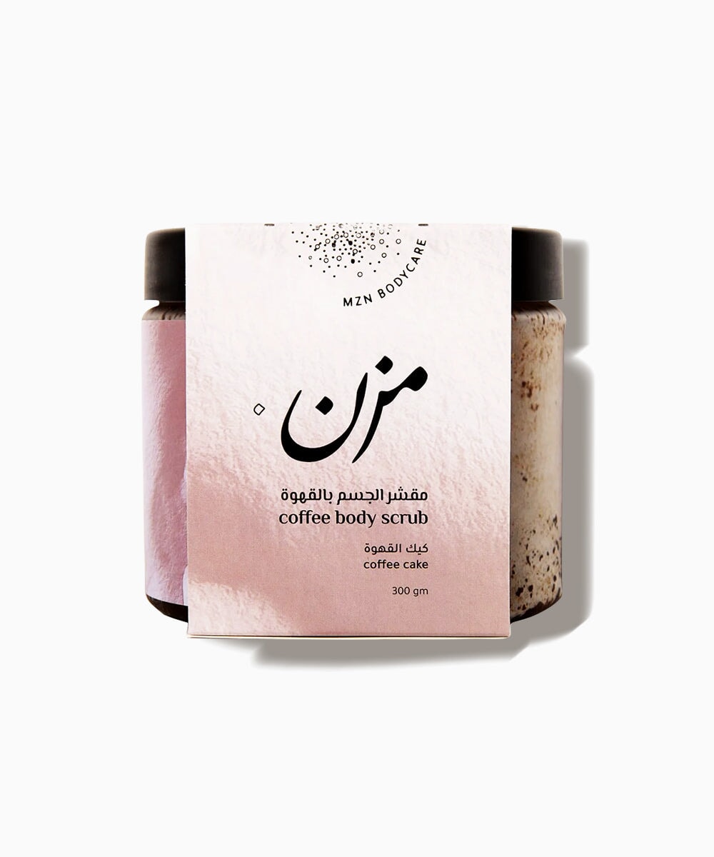 MZN Bodycare Coffee Body Scrub - Coffee Cake
