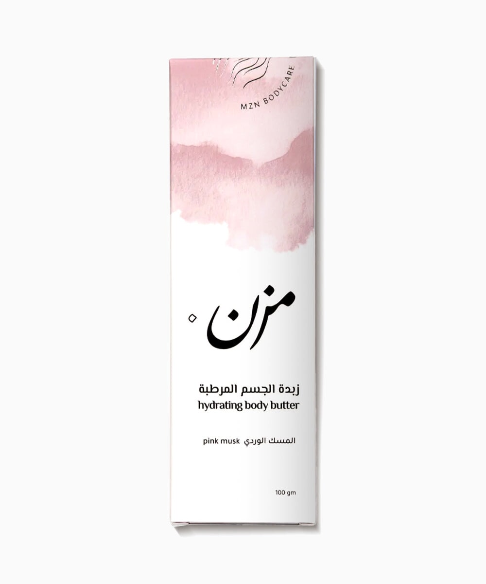 MZN Bodycare Hydrating Body Butter - Pink Musk