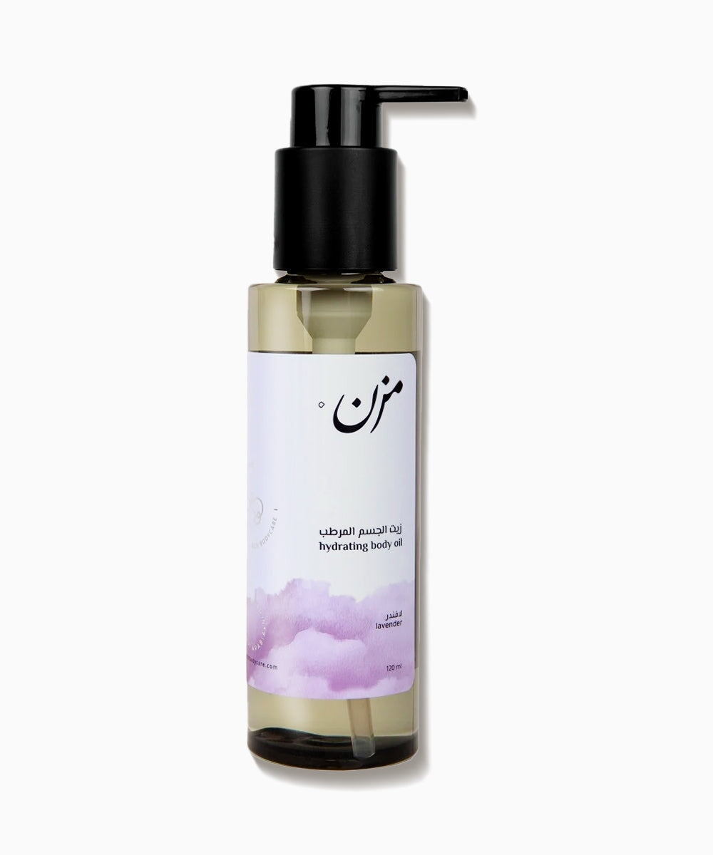 MZN Bodycare Hydrating Body Oil - Lavender