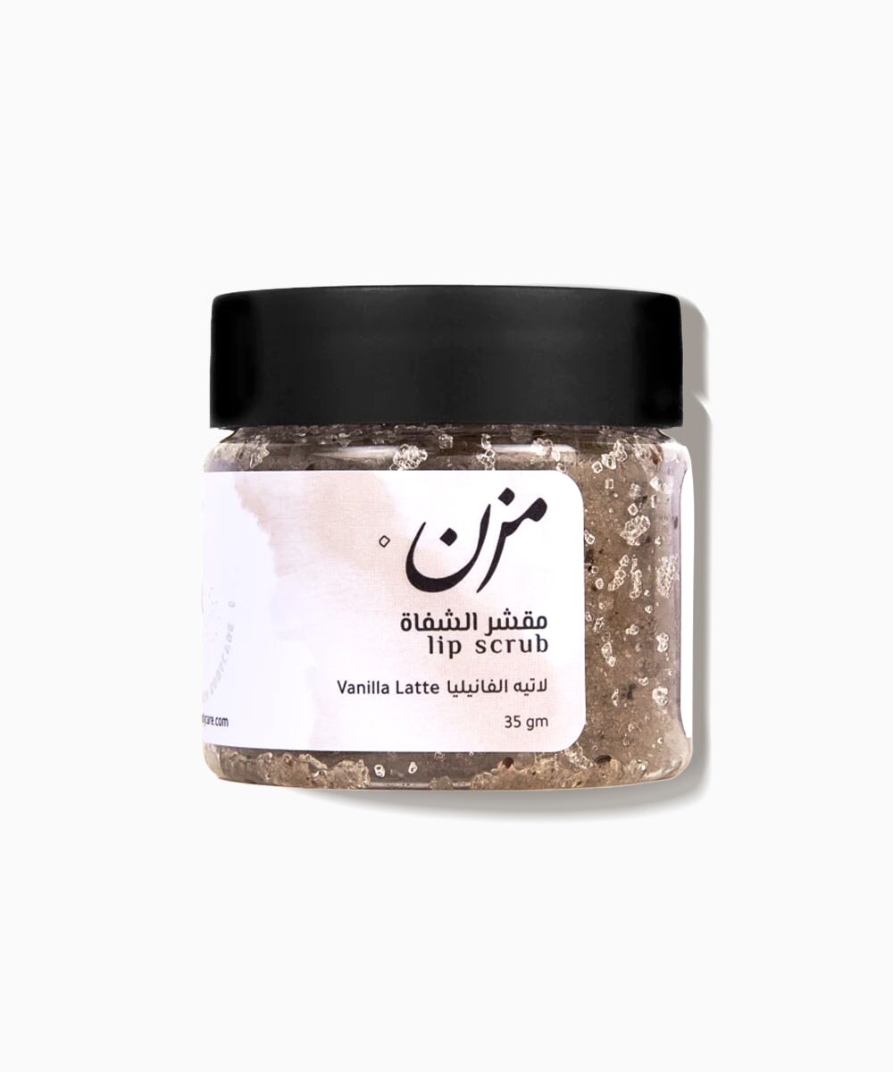 MZN Bodycare Lip Scrub - Vanilla Latte