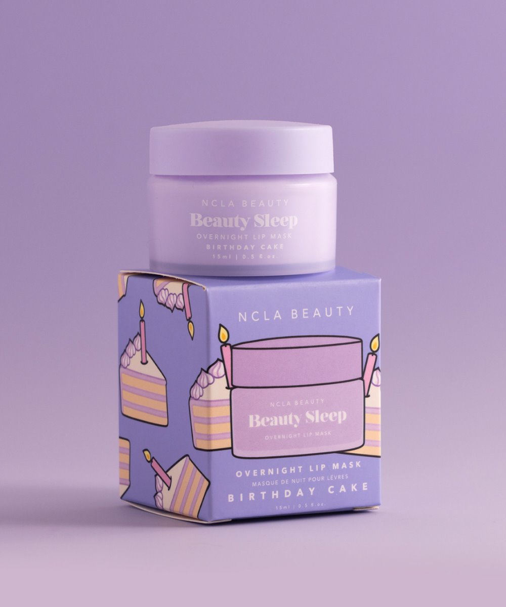 NCLA Beauty Beauty Sleep Birthday Cake Lip Mask