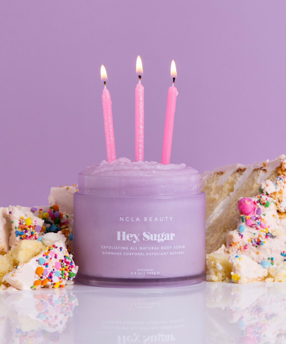 NCLA Beauty Hey Sugar Birthday Cake Body Scrub