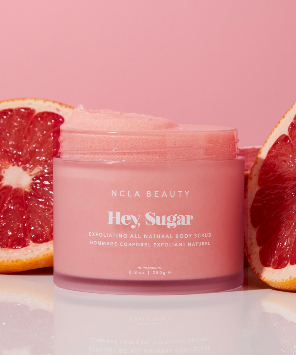 NCLA Beauty Hey Sugar Pink Grapefruit Body Scrub