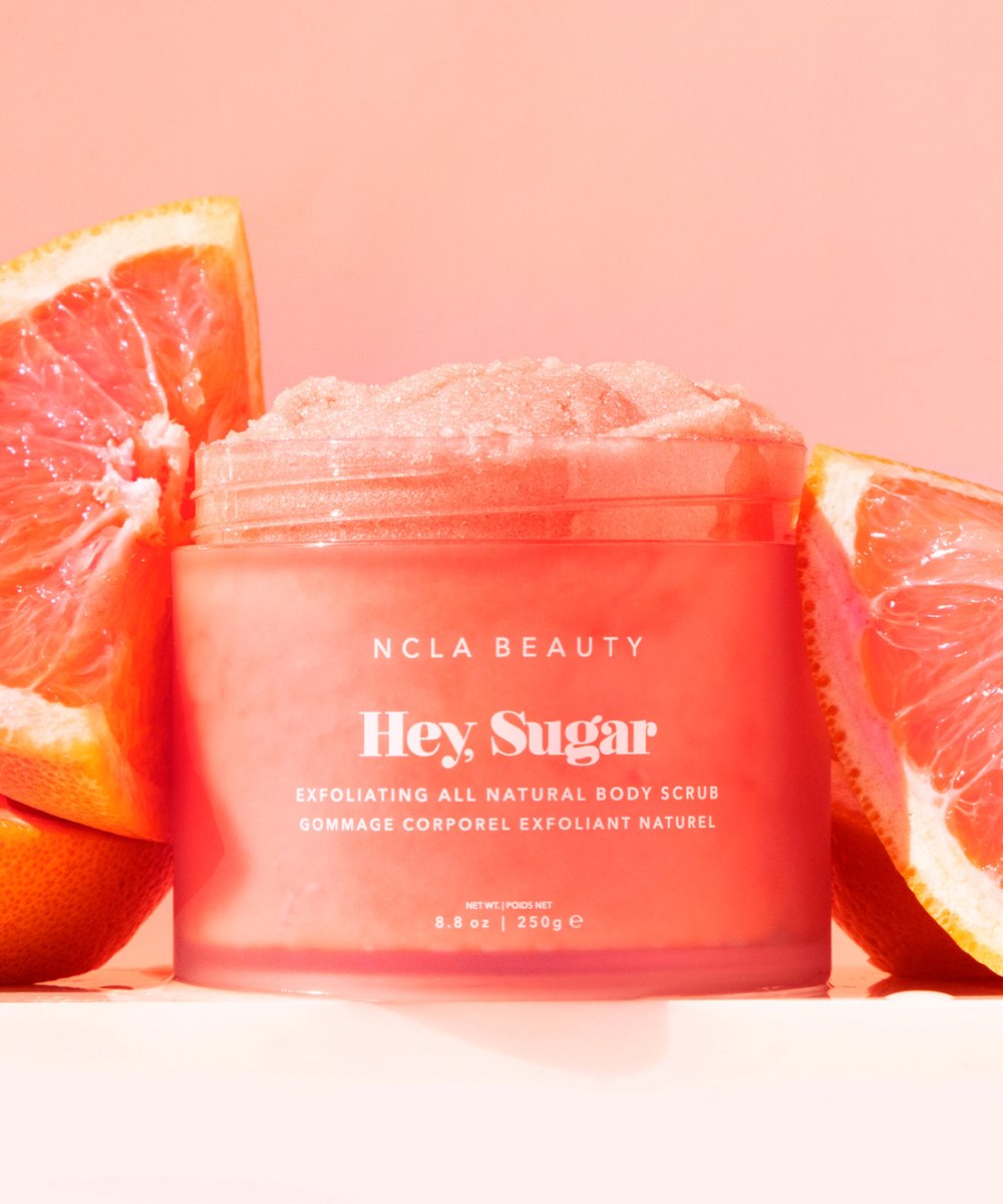 NCLA Beauty Hey Sugar Pink Grapefruit Body Scrub