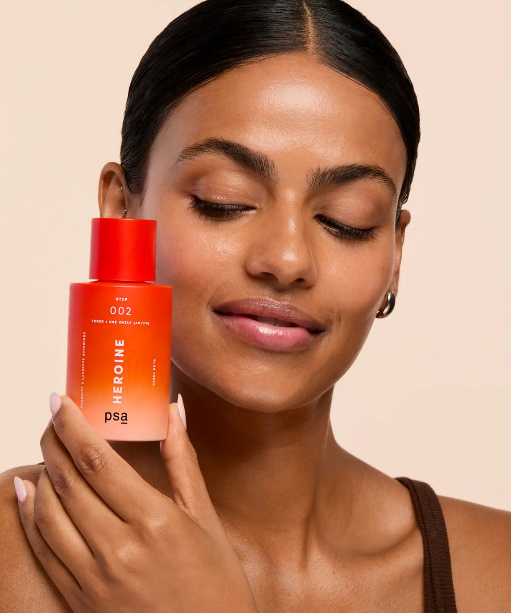 PSA Skincare HEROINE Mandelic & Licorice Superfood Glow Toner