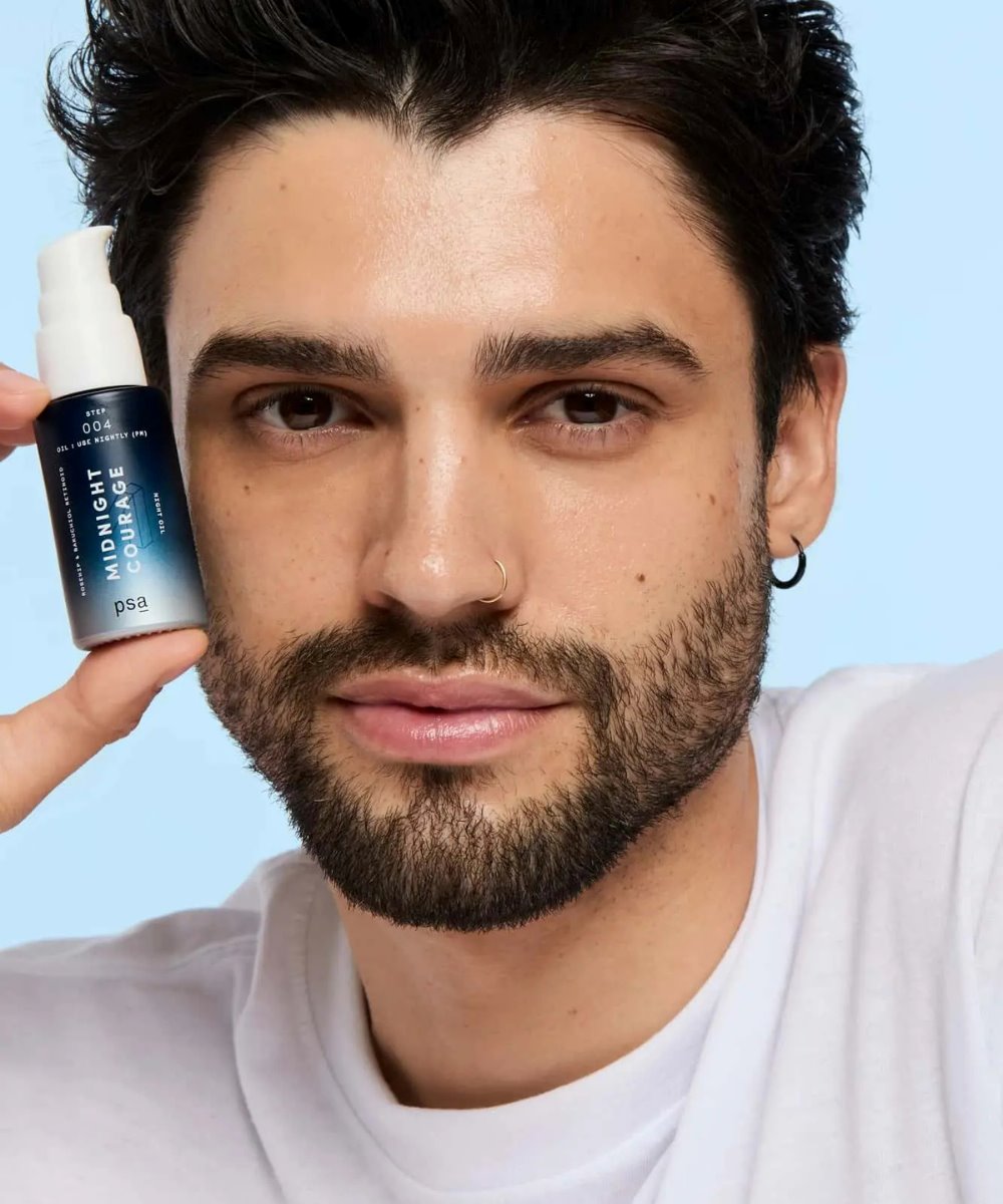 PSA Skincare MIDNIGHT COURAGE Rosehip & Bakuchiol Retinol Night Oil