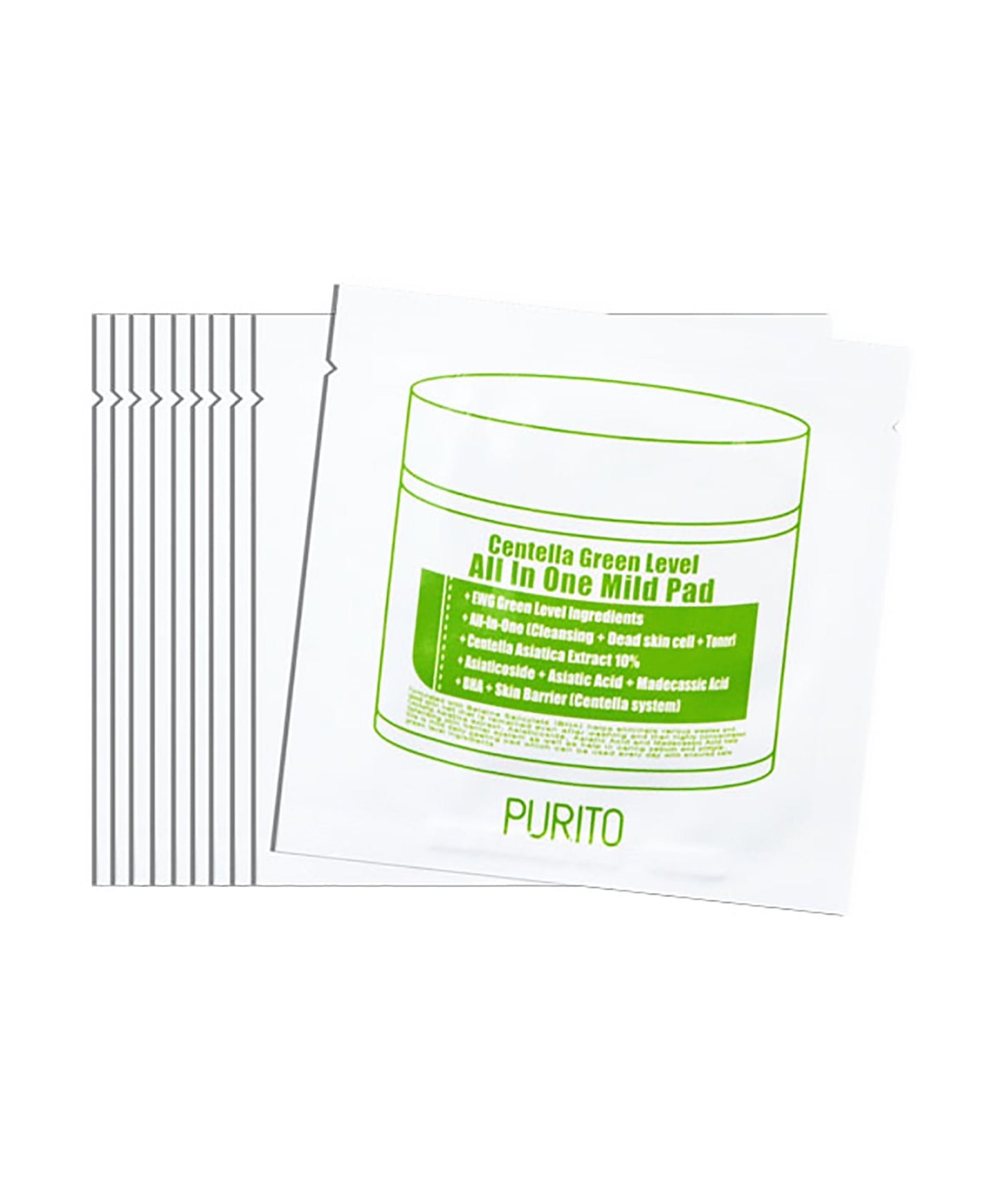 PURITO Centella Green Level All In One Mild Pad