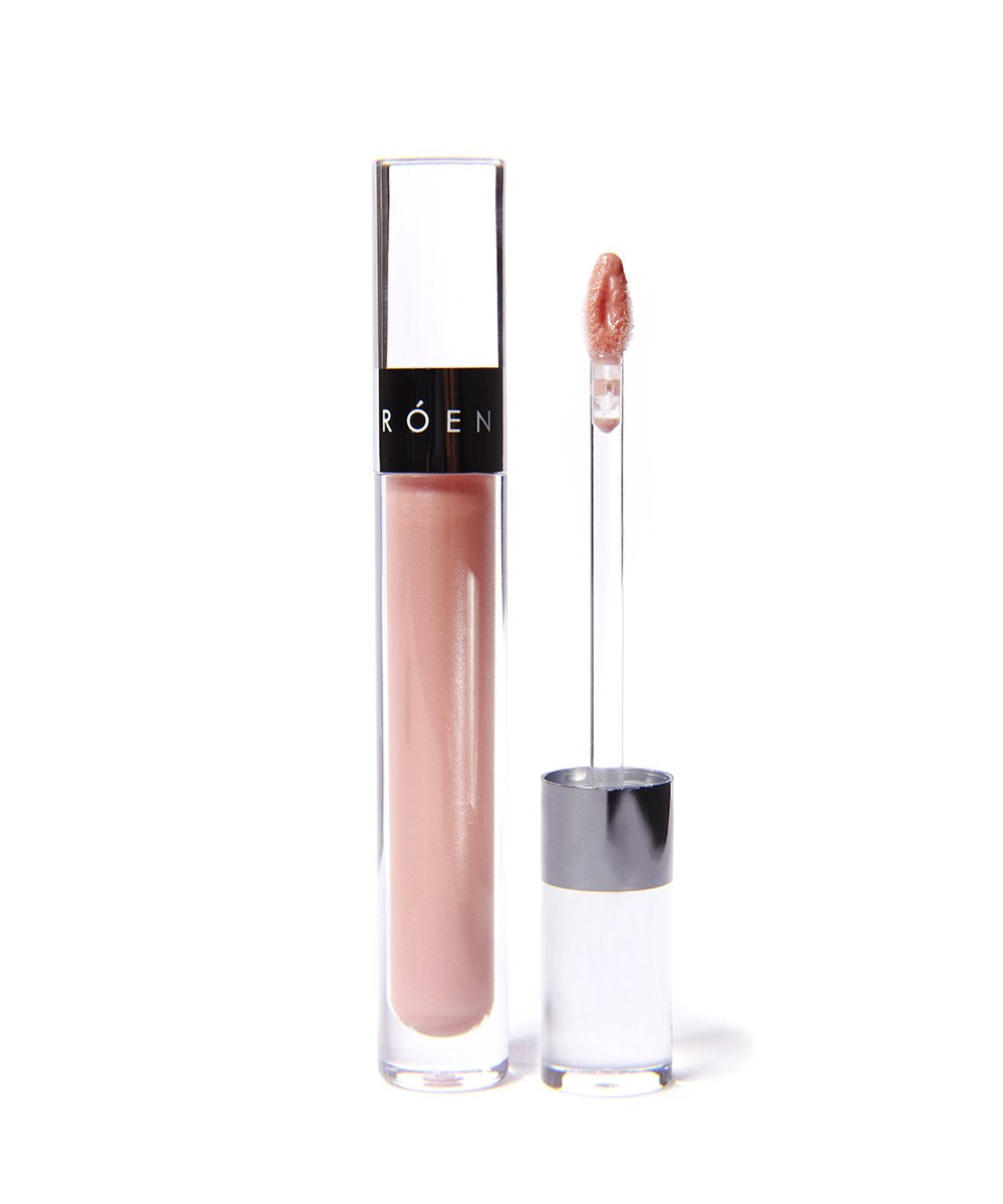 RÓEN Beauty KissMy Liquid Lip Balm Shimmer Rumor - Rose Pink