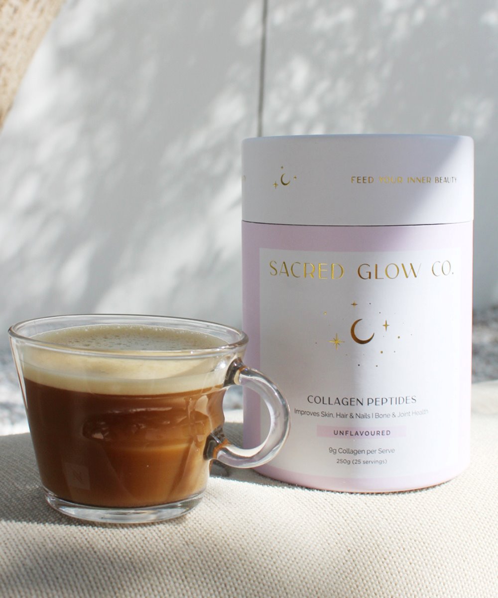 Sacred Glow Co. Collagen Peptides - Unflavoured Hydrolysed Bovine Collagen