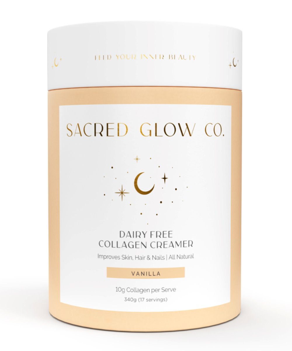 Sacred Glow Co. Dairy Free Collagen Creamer - Natural Vanilla Flavour