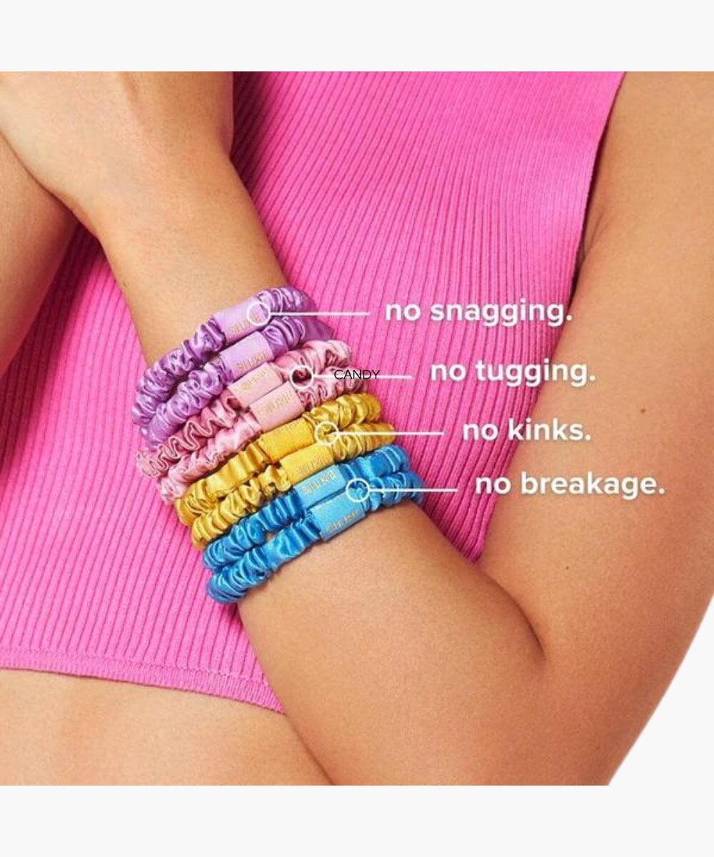 SILKE London Silk Hair Ties - Powders (Powder Mix)