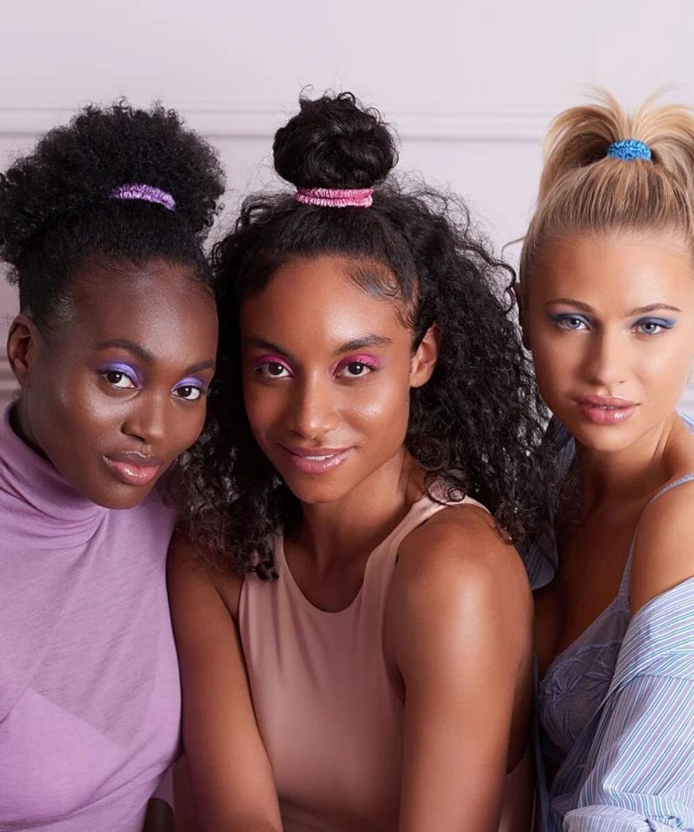 SILKE London Silk Hair Ties - Powders (Powder Mix)