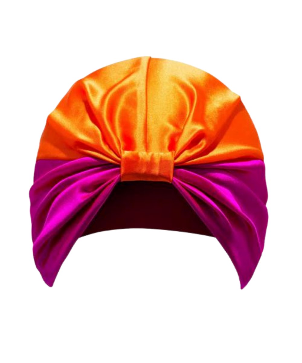 SILKE London SILKE Hair Wrap The Poppy - Pink and Orange
