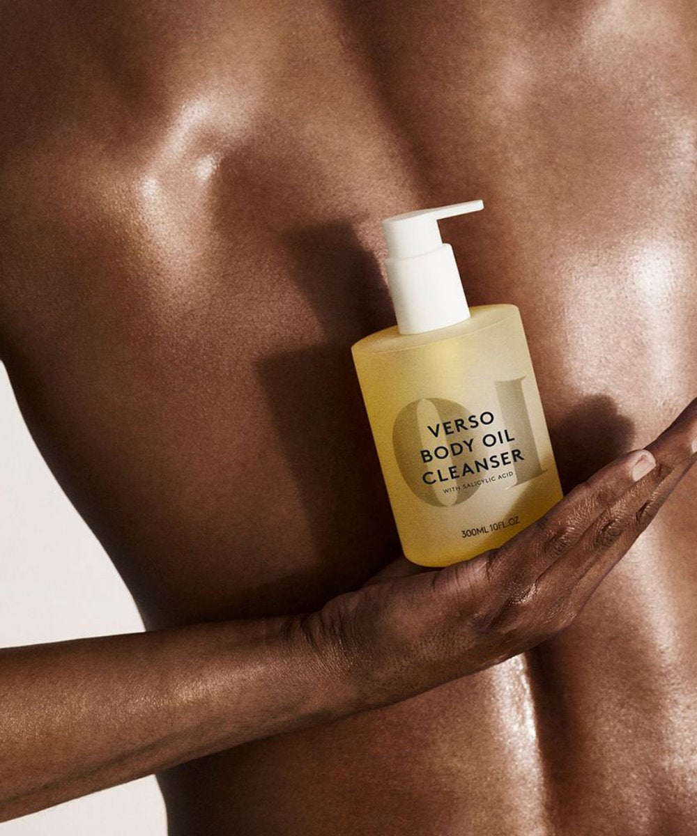 Verso Skincare Body Oil Cleanser with Salicylic Acid
