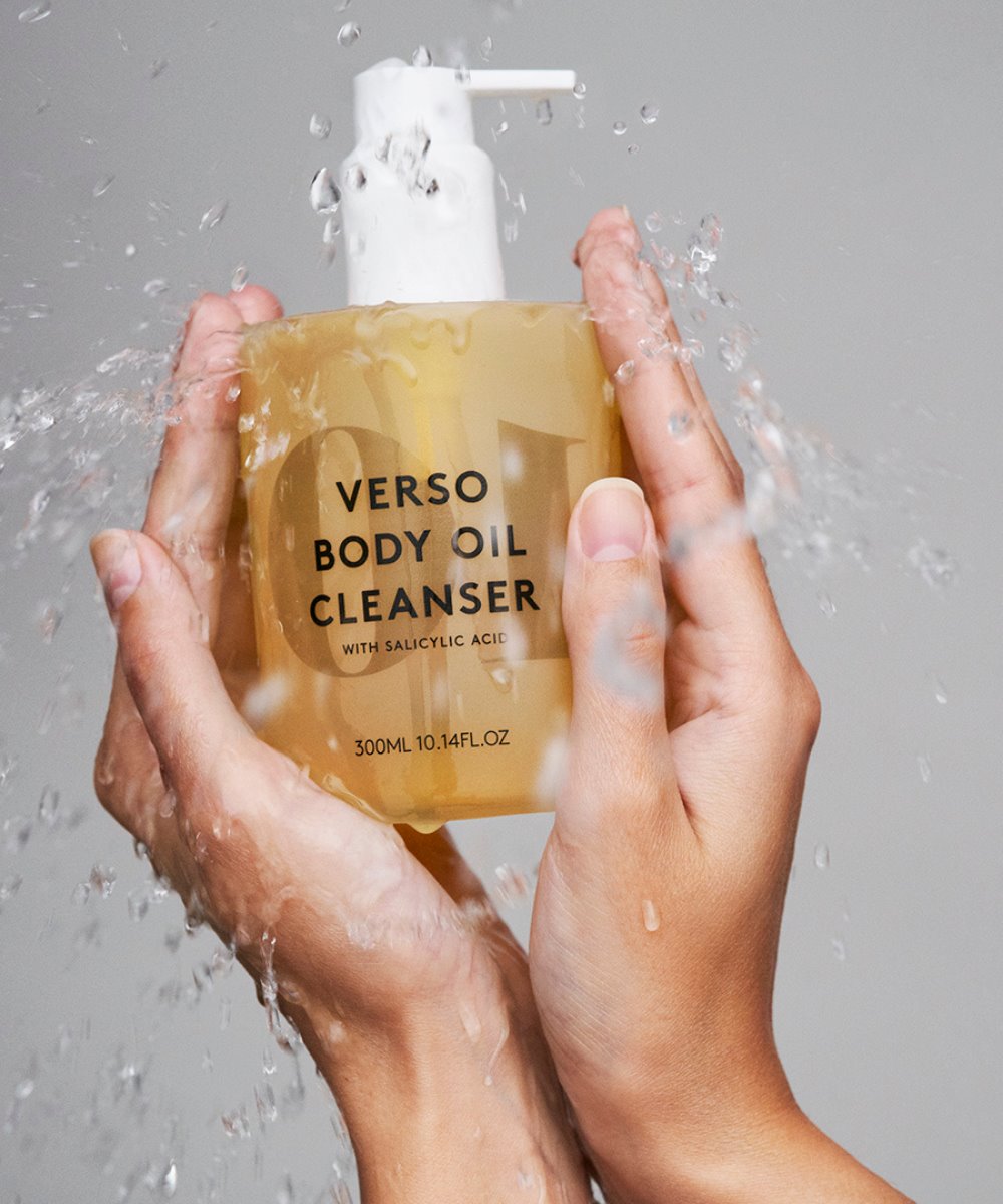 Verso Skincare Body Oil Cleanser with Salicylic Acid