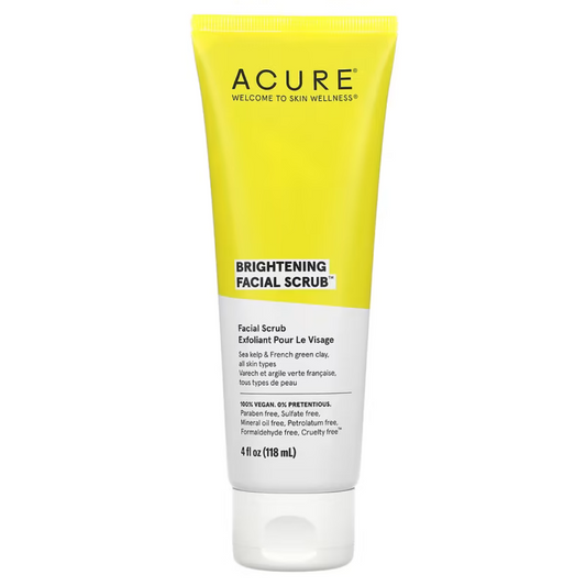 Acure Brightening Facial Scrub 118ml